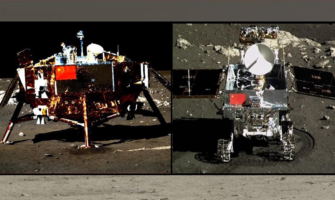 China's Moon Rover Finds New Kind of Lunar Rock